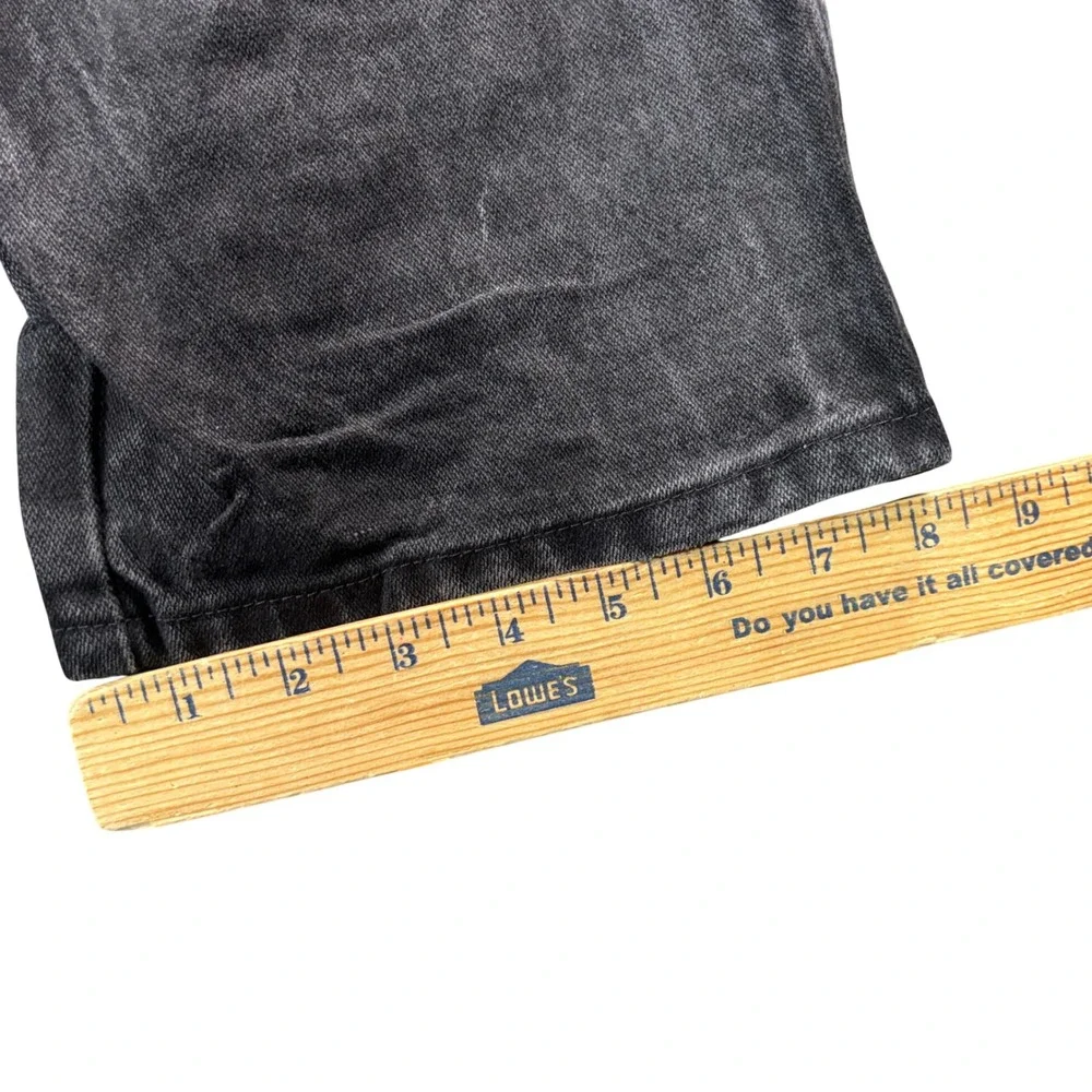 Wrangler 13MWZWK Men's Black Wash Denim‎ Jeans 39x34.5 Straight Leg Cowboy Rodeo